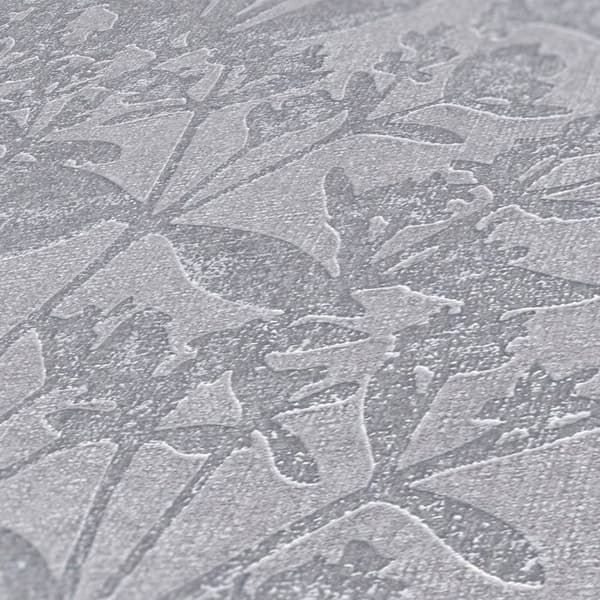 A.S. Creation Terra 389244 Non-woven tapet blommor 10.05 x 0.53 m Grå