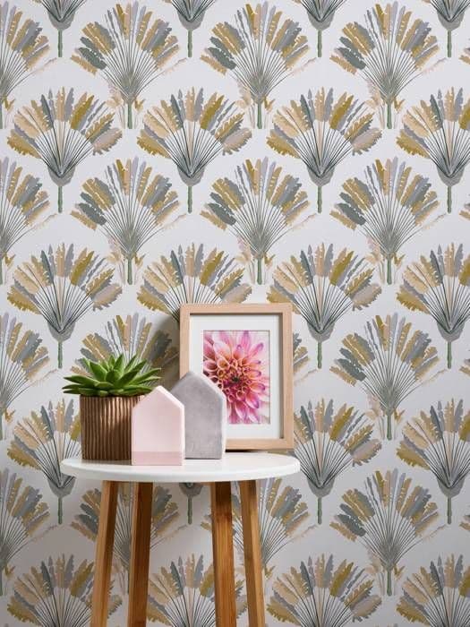 A.S. Creation 377084 Non-woven tapet Natur 0.53 m x 10.05 Gul
