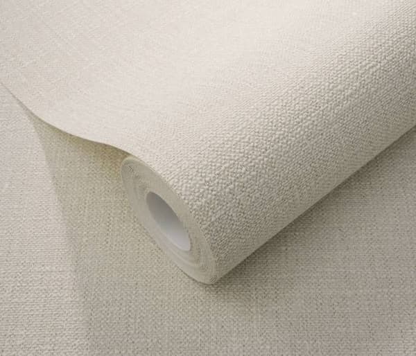 Vinyltapet blåsigt Linneväv Dolce crème Erismann Opus 10463-32