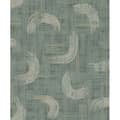 Miniatyrbild 2 av 3: non-woven tapet 429053 grafisk tapet 53 x 1005 cm Rasch Selection grön