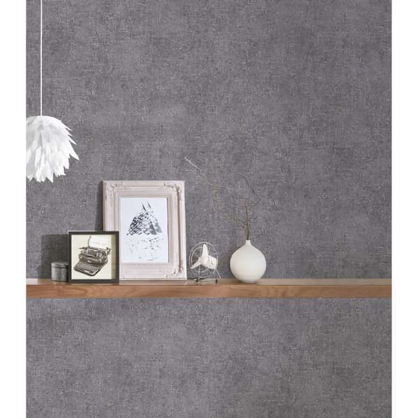 A.S. Creation TrendWall 2 380891 Non-woven tapet enfärgad 0.53 m x 10.05 m Grå