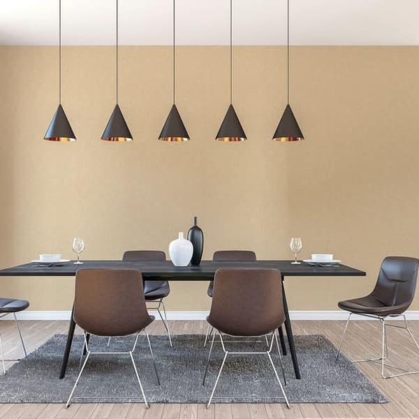 en enfärgad tapet M1-No.11119 beige brunt Tadessi 10,05 m x 0,53 m