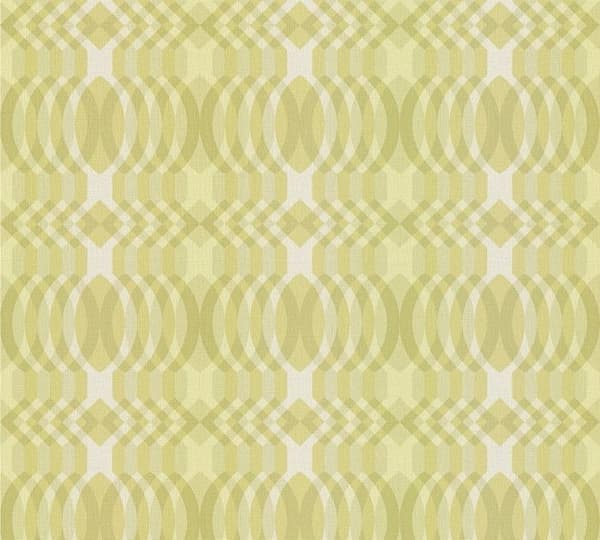 Grafiskt Tapet M1-No.10918 Non-Woven Grön Kräm Tadessi 8.50 m x 0.53 m