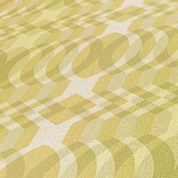 Grafiskt Tapet M1-No.10918 Non-Woven Grön Kräm Tadessi 8.50 m x 0.53 m