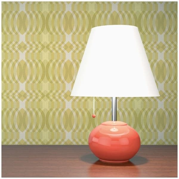 Grafiskt Tapet M1-No.10918 Non-Woven Grön Kräm Tadessi 8.50 m x 0.53 m