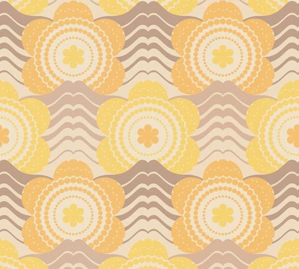 Papier Peint Lenni Blommor M1-No.10947 Non-woven Beige Brun Tadessi 8.50 m x 0.53 m