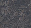 Miniatyrbild 4 av 4: Papper Camilla Jungle M1-No.11094 Non-vävd Brun Svart Tadessi 10,05 m x 0,53 m