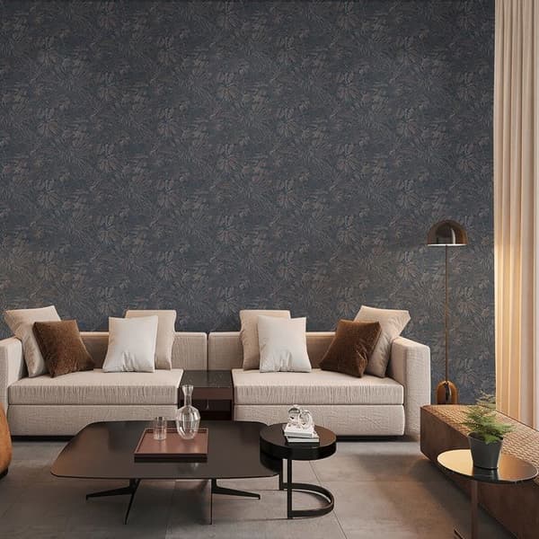 Papper Camilla Jungle M1-No.11094 Non-vävd Brun Svart Tadessi 10,05 m x 0,53 m