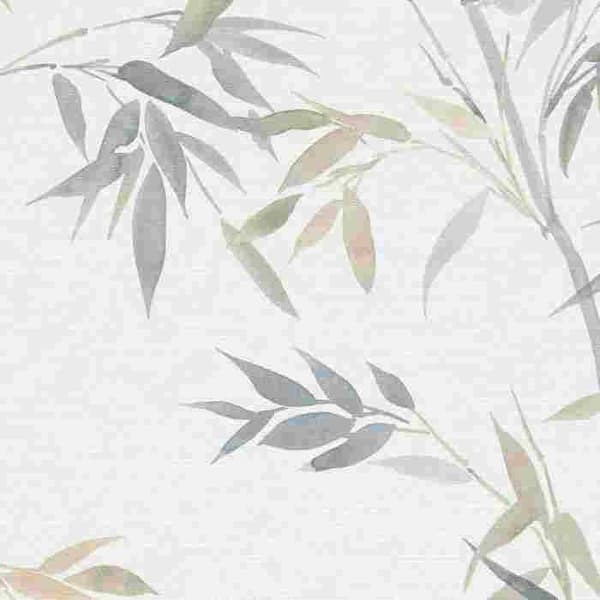 10388-38 - Vinyltapet med textur på non-woven bambu beige grå - DECOR DESIGN