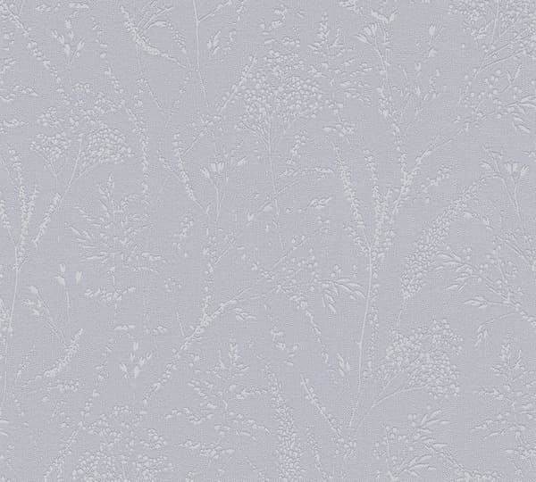 tapet Enrico träd löv M1-No.11232 non-woven blå grå Tadessi 10.05 m x 0.53 m