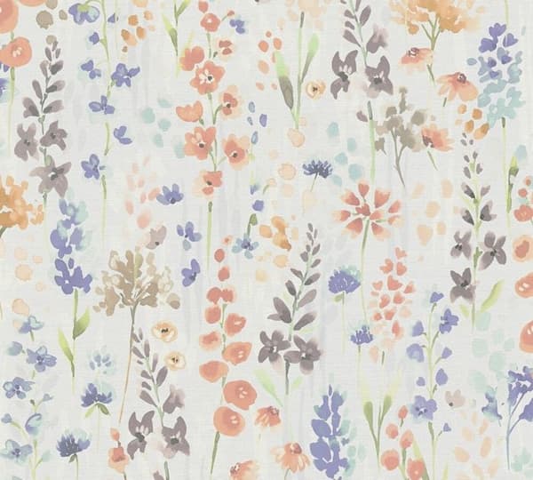 Tapet Blommor M1-No.11204 Färgad Grå Tadessi 10.05m x 0.53 m