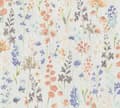 Miniatyrbild 4 av 4: Tapet Blommor M1-No.11204 Färgad Grå Tadessi 10.05m x 0.53 m