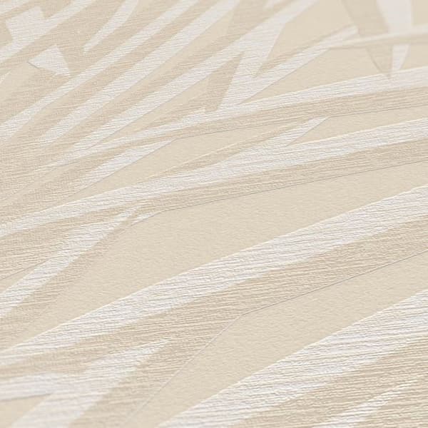 Tapet Salvatore Jungle M1-No.11044 Non-vävd Beige Vit Tadessi 10.05 m x 0.53 m