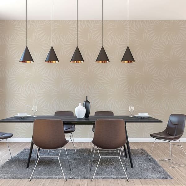 Tapet Salvatore Jungle M1-No.11044 Non-vävd Beige Vit Tadessi 10.05 m x 0.53 m