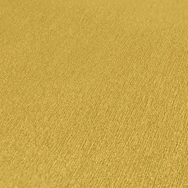A.s. création - 383655 - A.S. Creation WTD Non-vävd tapet för vardagsrum Gult solfärgat enfärgat 10,05 x 0,53 m