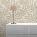 Miniatyrbild 3 av 5: Taper Lenni Blommor M1-No.11002 Non-woven Beige Guld Tadessi 10.05 m x 0.53 m