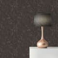 Miniatyrbild 3 av 5: enfärgad tapet M1-No.11031 svart och guld Tadessi 10,05 m x 0,53 m