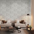 Miniatyrbild 3 av 5: Papper Tapet Lenni Blommor M1-No.11137 Non-woven Blå Beige Tadessi 10.05m x 0.53 m