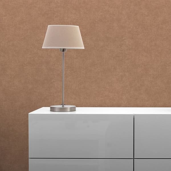 enfärgad monokromtapet M1-No.11124 non-woven brun orange Tadessi 10,05 m x 0,53 m