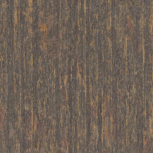 Tapet Vittoria Trä M1-No.11102 Non-vävt Svart Orange Tadessi 10.05 m x 0.53 m