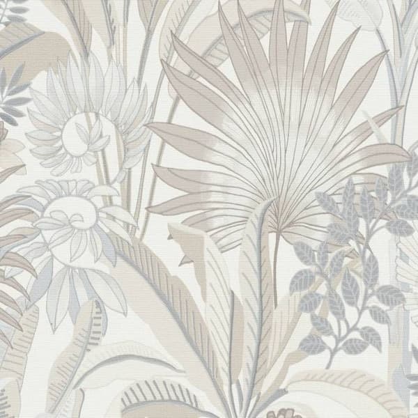 10390-02 Vinyltapet med Struktur på Non-Woven Exotic Beige - DECOR DESIGN