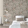 Miniatyrbild 5 av 6: Non-woven tapet 10415-10 Tapet Blommor Floral 0,53 x 10,05 m Erismann Spelet av ljus Grön