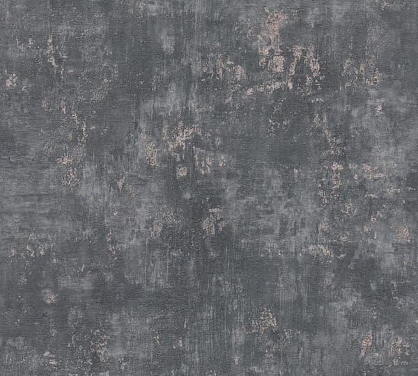 Papperstapet Rocco Metalliserad M1-No.11194 Non-woven Svart Guld Tadessi 10.05m x 0.53 m
