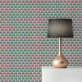Miniatyrbild 3 av 5: Grafiskt Tapet M1-No.10940 Non-Woven Blå Brun Tadessi 8.50 m x 0.53 m