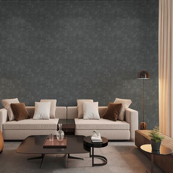 Tapet Noan grafisk M1-No.11201 Non-vävd Svart Tadessi 10,05 m x 0,53 m