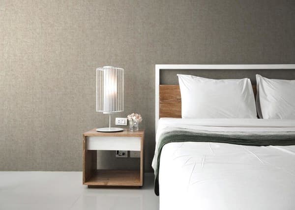 TADESSI enfärgad tapet M1-No.1877 non-woven tapet kräm enfärgad tapet vardagsrum sovrum kök