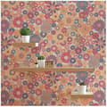 Miniatyrbild 1 av 5: Papper Tapet Lenni Blommor M1-No.10926 Non-woven Röd Blå Tadessi 8.50 m x 0.53 m