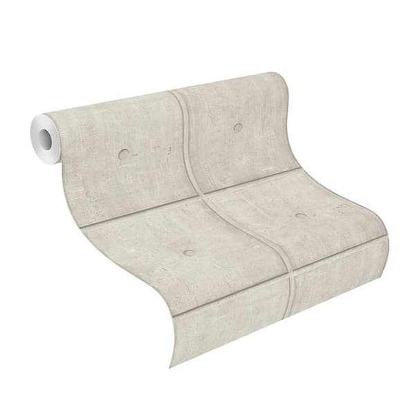 Rasch Factory V 499421 Non-woven tapet Industriell 10.05 x 0.53 m Grå Grå Beige