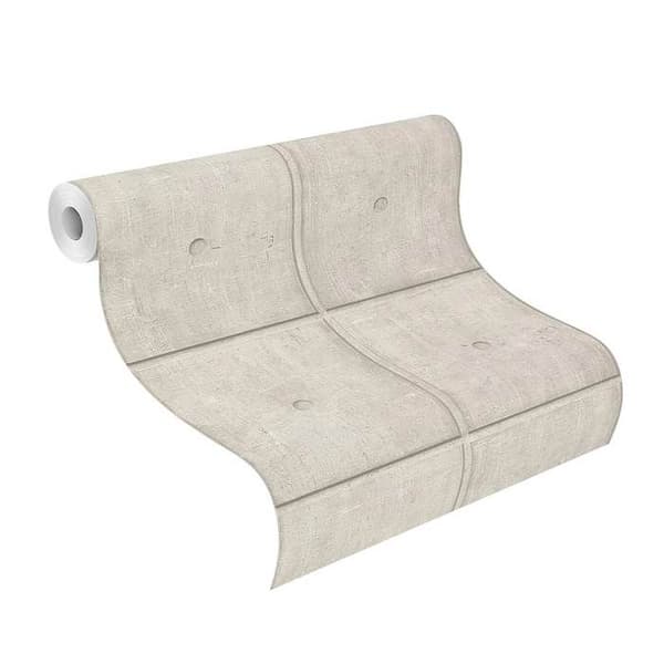 Rasch Factory V 499421 Non-woven tapet Industriell 10.05 x 0.53 m Grå Grå Beige