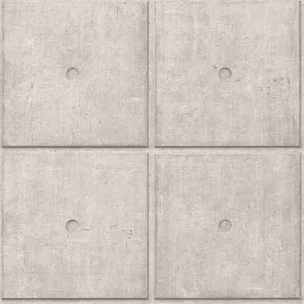 Rasch Factory V 499421 Non-woven tapet Industriell 10.05 x 0.53 m Grå Grå Beige
