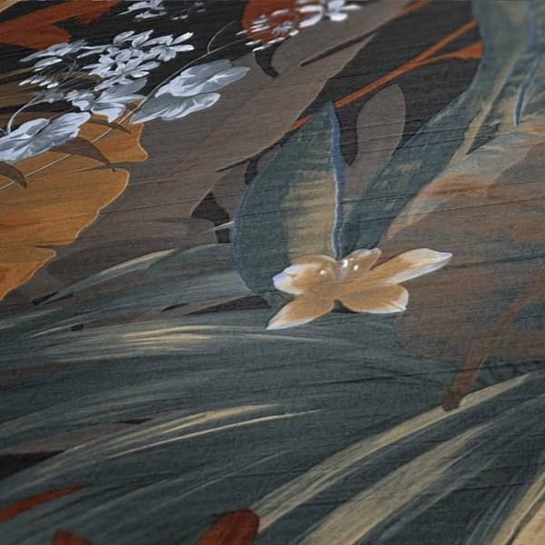 A.S. Creation Desert Lodge 385223 Non-woven tapet imitationsdjungel 0,53 m x 10,05 m Röd