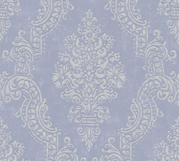 Tapet Alessia Baroque M1-No.11224 Non-vävt Lila Tadessi 10.05 m x 0.53 m