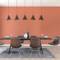 Miniatyrbild 2 av 5: Grafiskt Tapet M1-No.10942 Non-woven Orange Röd Tadessi 8.50 m x 0.53 m