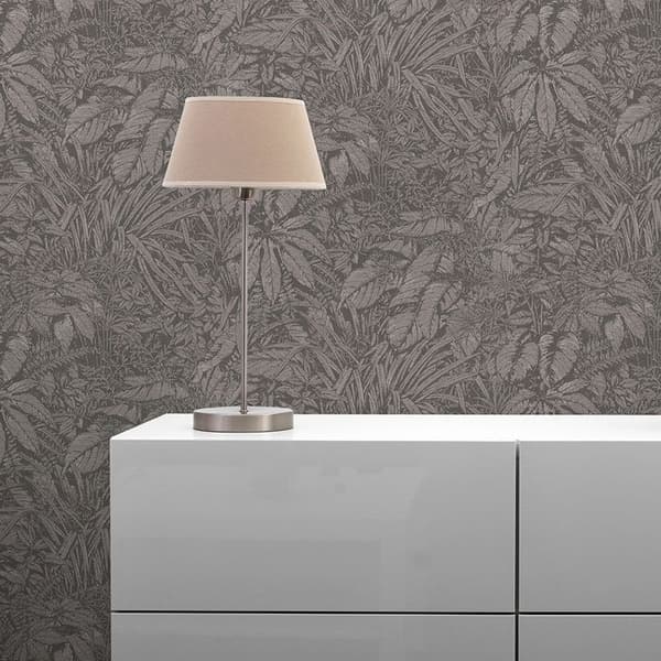 Tapet Camilla Jungle M1-No.11096 Non-vävd Grå Svart Tadessi 10.05 m x 0.53 m