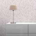 Miniatyrbild 1 av 5: Papper Tapet Lenni Blommor M1-No.11066 Väv Rose Grå Tadessi 10.05 m x 0.53 m