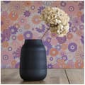 Miniatyrbild 1 av 5: Tapet Blommor M1-No.10923 Non-woven Lila Orange Tadessi 8.50 m x 0.53 m