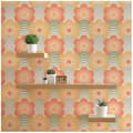 Miniatyrbild 1 av 5: Tapet Blommor M1-No.10946 Non-woven Orange Gul Tadessi 8.50 m x 0.53 m