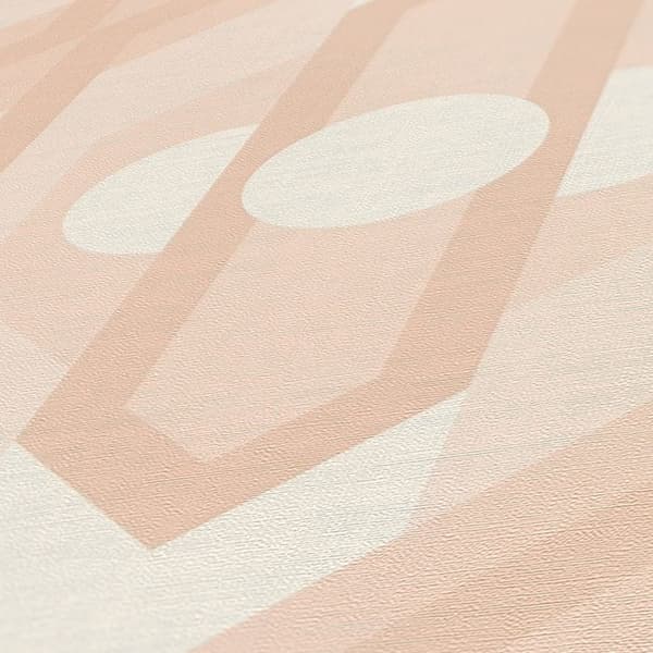 Grafiskt Tapet M1-No.10907 V non-woven Beige Crème Tadessi 8,50 m x 0,53 m