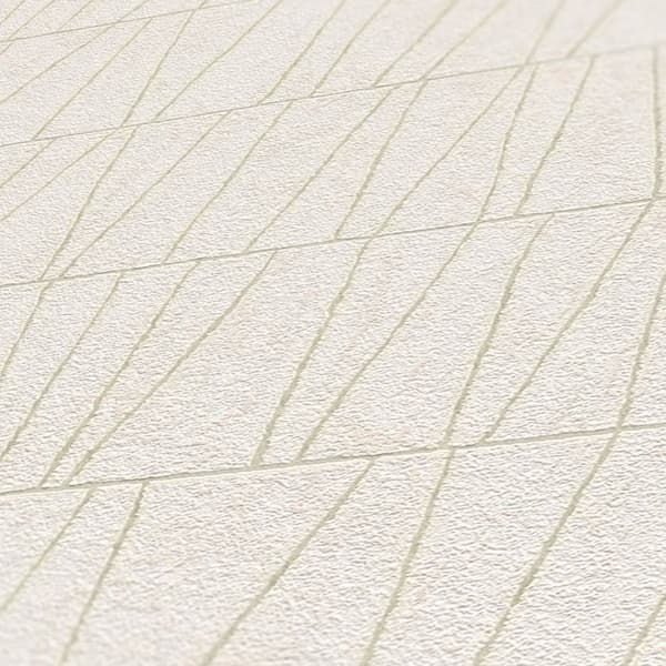 Tapet Noan Grafisk M1-No.11023 Non-woven Hvid Guld Tadessi 10.05m x 0.53 m