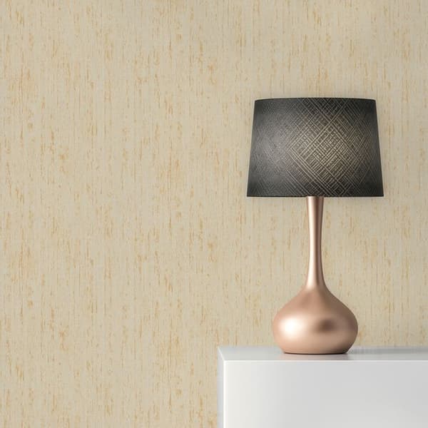 Tapet Vittoria Trä M1-No.11100 Non-woven Beige Gult 10.05m x 0.53 m