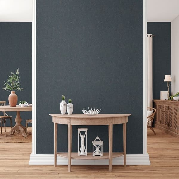 Papper Tapet Ricco Pierre M1-No.11104 Non-woven Blå Brons 10.05m x 0.53 m