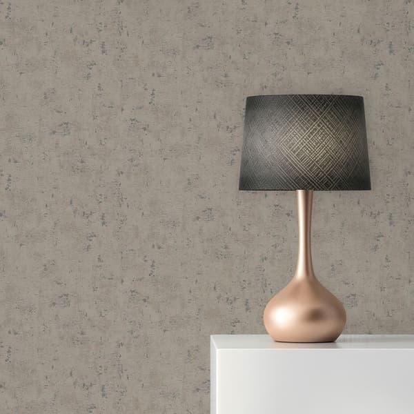 enfärgad tapet M1-No.11035 non-woven grå silver Tadessi 10,05 m x 0,53 m