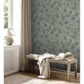 Miniatyrbild 3 av 5: A.S. Creation Premium Vägg 2 389701 Non-woven Tapet Enfärgad 10.05 x 0.53 m Grön