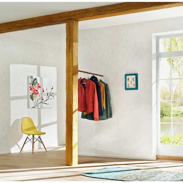 Rasch Selection 470406 Non-woven tapet Uni 10.05 x 0.53 m Beige Kräm