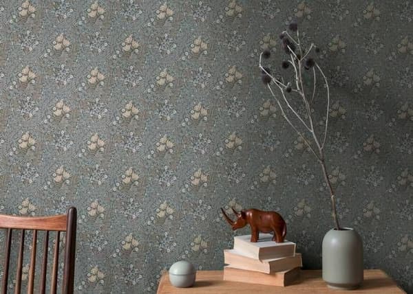 A.S. Creation Art of Eden 390573 Non-woven tapet blommor 10.05 x 0.53 m Grå