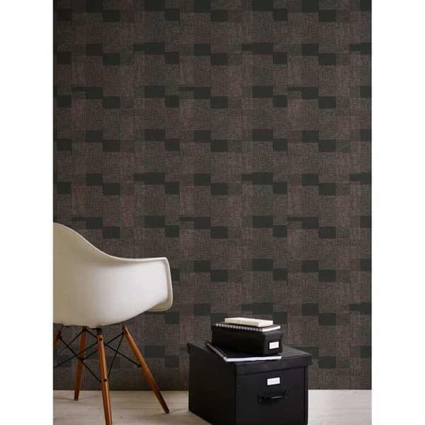 A.S. Creation Desert Lodge 385252 Non-woven tapet Geometrisk 0,53 m x 10,05 m Brons
